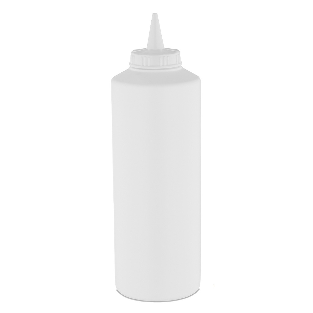 Botella Exprimible para salsa Blanca 1000 ml