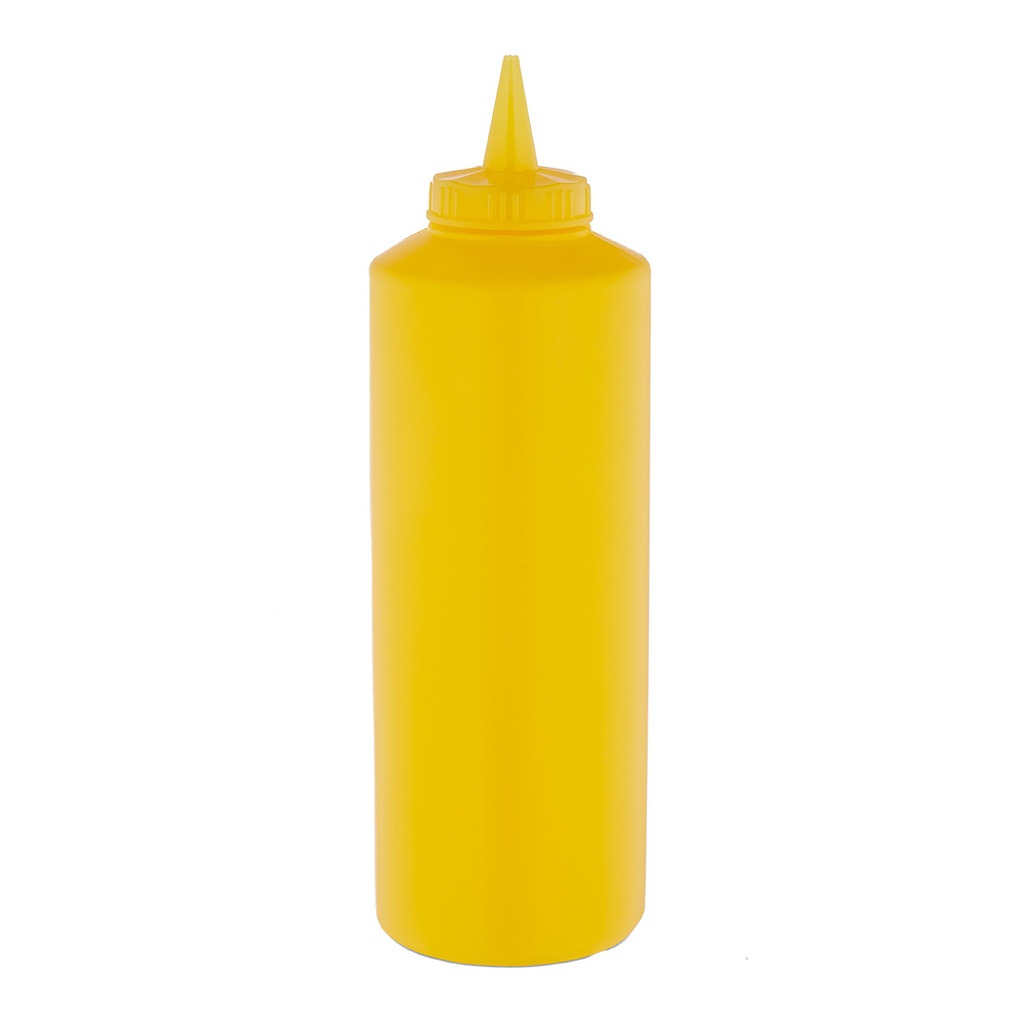 Botella Exprimible para salsa Amarilla 1000 ml