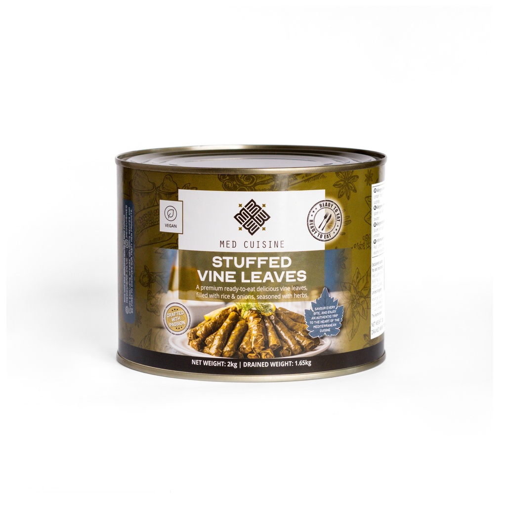 Hojas de Parras Rellenas de Arroz 2 kg