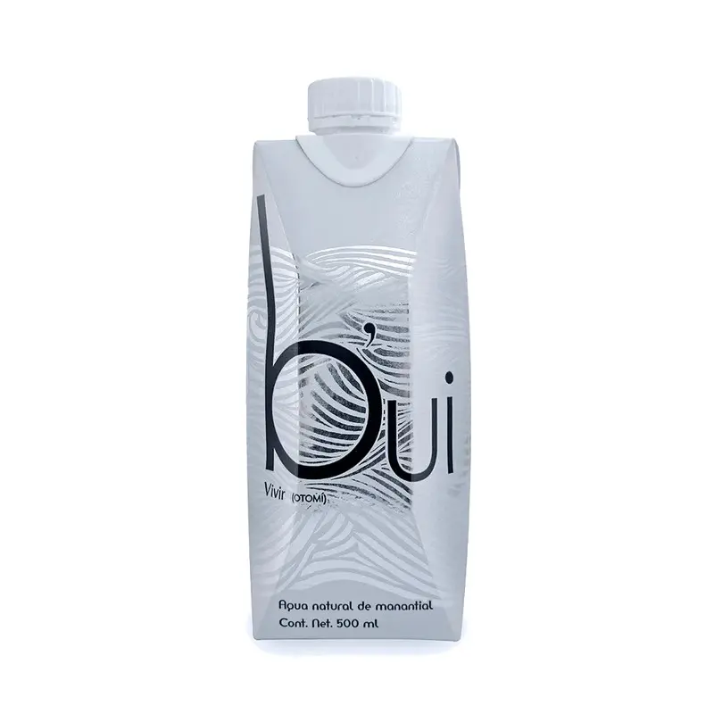 Agua Natural Bui Tetra Pak 330 ml Caja de 12 pzas