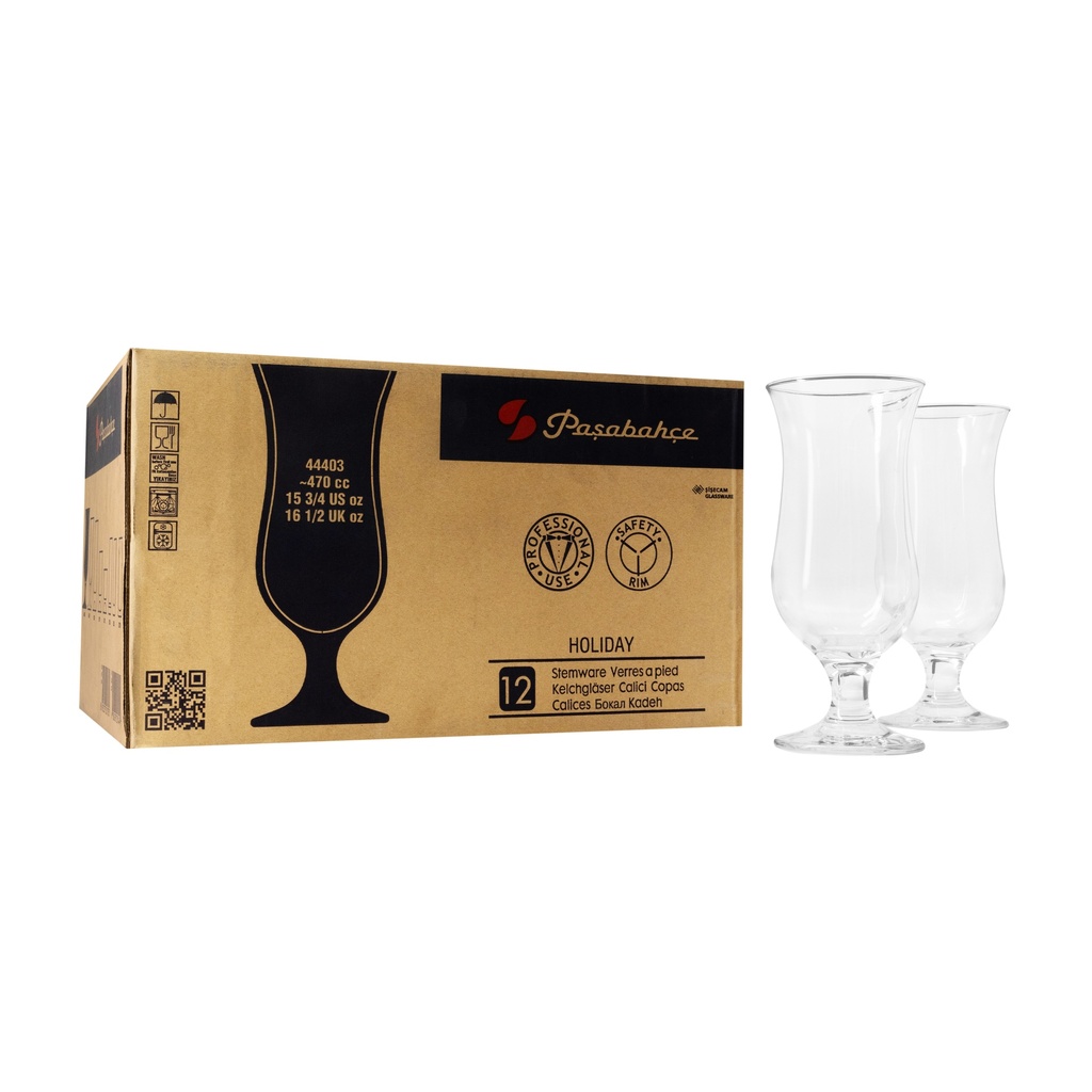 Set de 6 Copas Holiday Huracán 470 ml