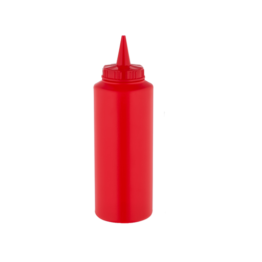 Botella Exprimible para salsa Roja 500 ml