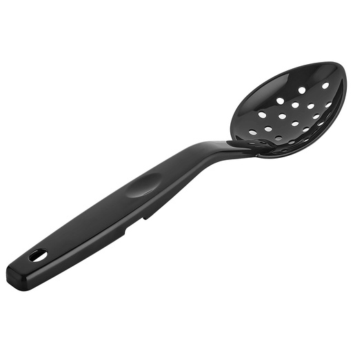 Cuchara perforada para Servir de Policarbonato Negra