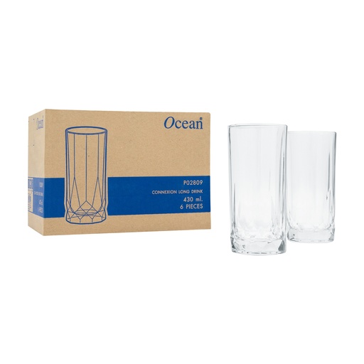Set de 6 Vasos Connexion Long Drink 430 ml KLV.