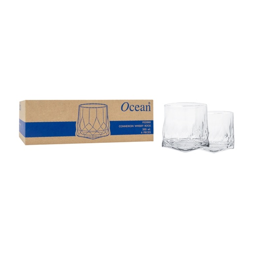 Set de 6 Vasos Connexion Whisky Rock 305 ml KLV.