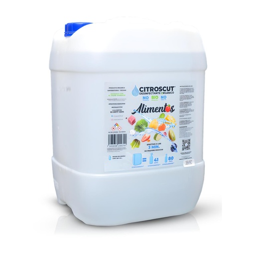 Citroscut Desinfectante de Alimentos 20 L